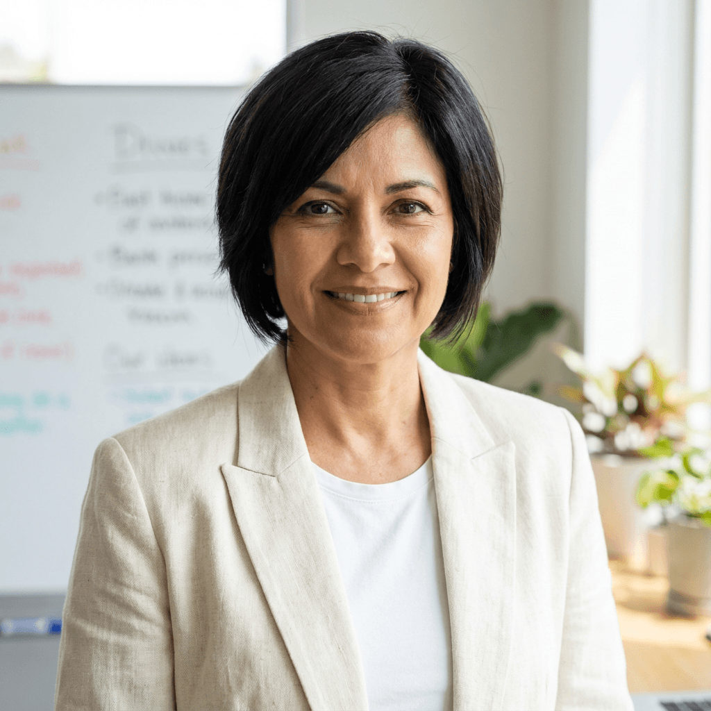 Angela Perez, a professional property owner in Mid-City